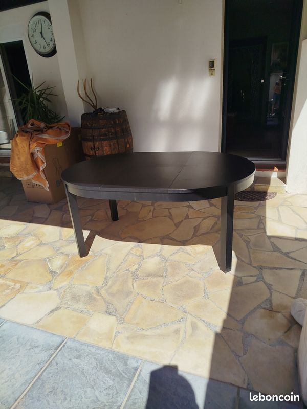 Table Ikéa Bjursta ronde + 5 chaises (image 3)