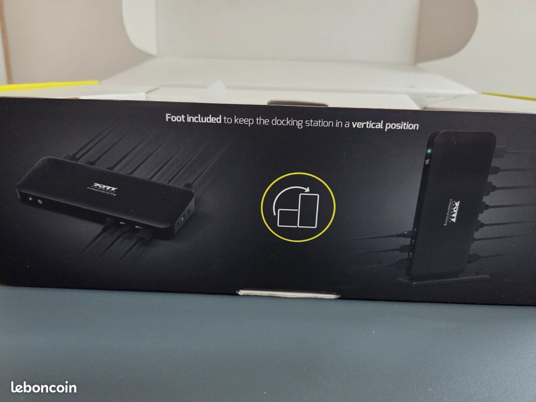 Port Design Port Connect Station d'accueil dock USB-C 3x4K (image 9)