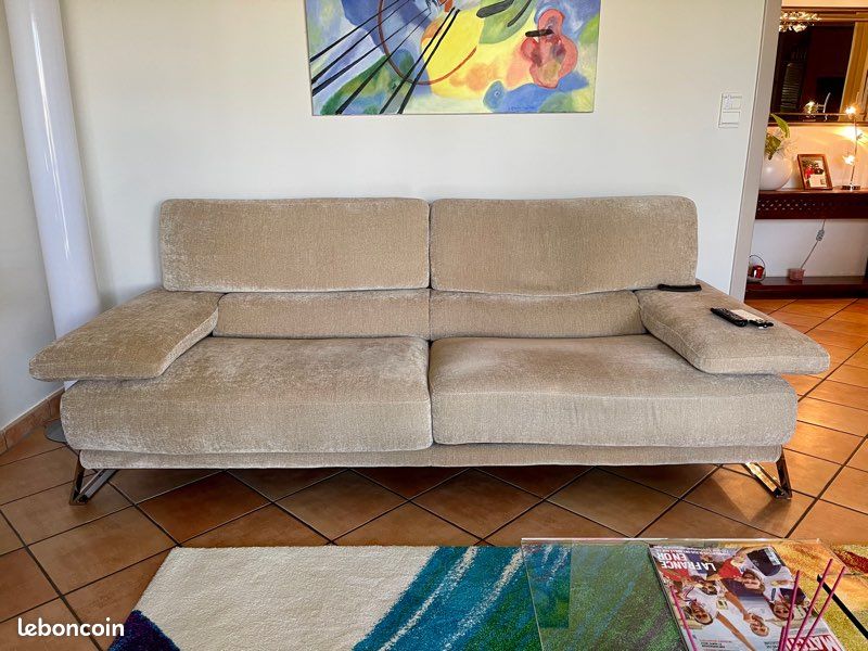 Canapé roche bobois urgent état comme neuf (image 1)