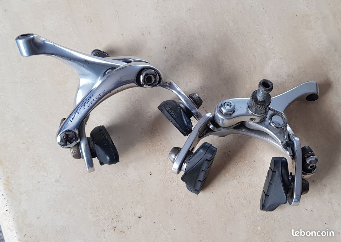 Étriers De Frein Campagnolo Veloce - Alliage, Argent, Italie, Jeu Avant/arrière