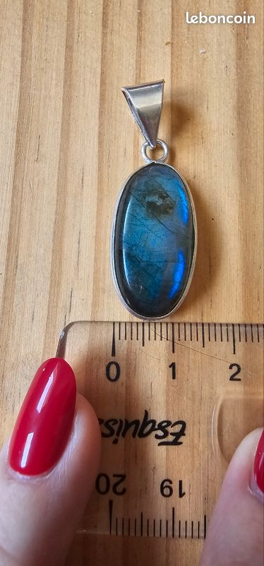 Pendentif en labradorite (image 6)