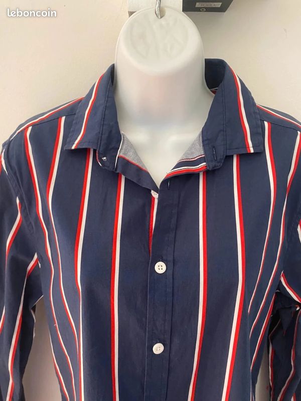 Chemise femme rayée Asos – Taille S (image 3)