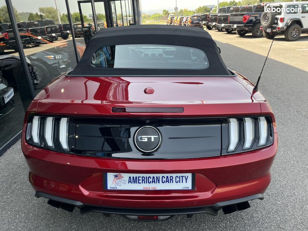 FORD MUSTANG GT CABRIOLET V8 5.0L BVA10 - Pas de Malus (image 5)