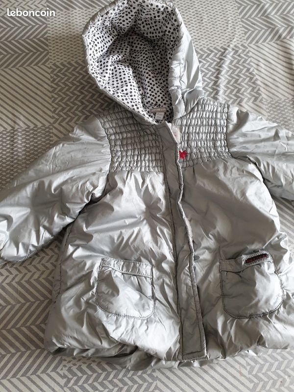 Lot de 3 manteaux fille 18 mois (image 3)