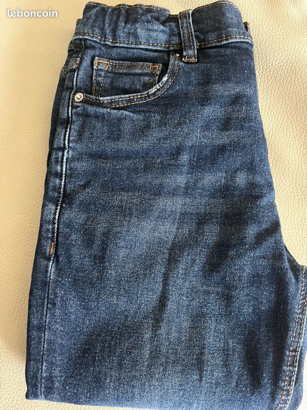 Jean denim slim enfant 9 ans (image 6)