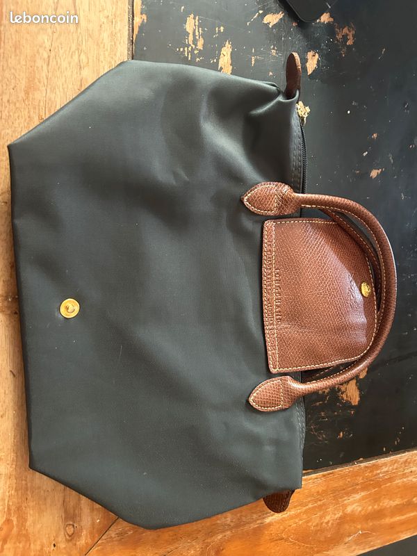 Sac LONGCHAMP-LE PLIAGE gris -S (image 1)