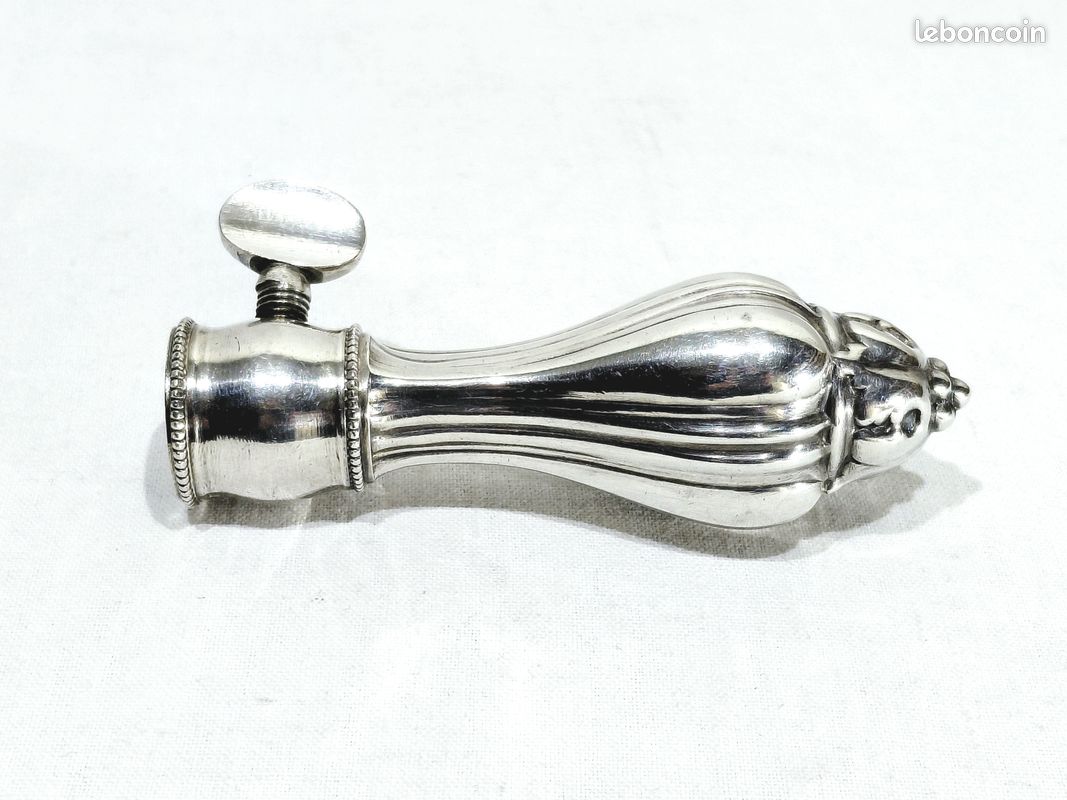 05K17 ANCIEN SERVICE A DECOUPER LE GIGOT EN ARGENT MASSIF FOURRE STYLE LOUIS XVI