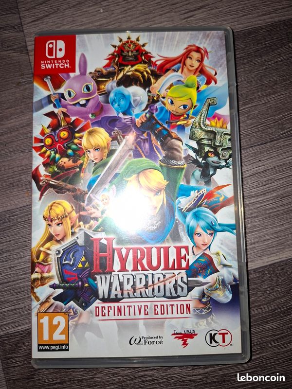 Hyrule Warriors Definitive Edition Zelda Nintendo Switch Jeux vidéo
