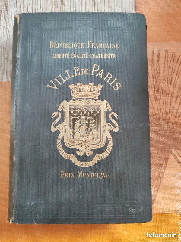 L'esprit nouveau Edgar Quinet Prix municipal de la ville de Paris 1876 (image 1)