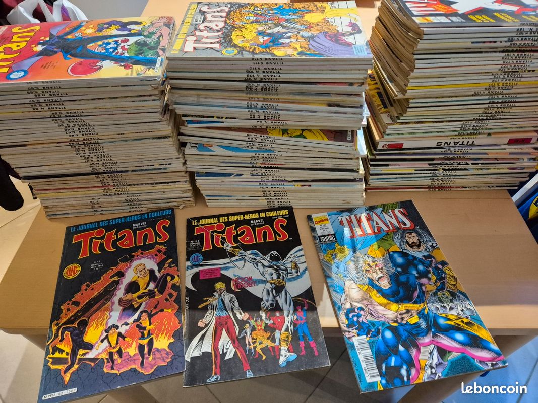 Comics Titans éditions Lug et Semic (image 1)