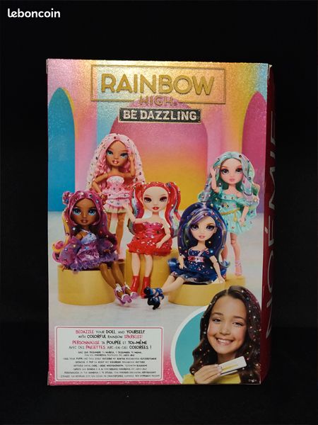 Rainbow High - Be Dazzling Fashion Doll - Noemie Violette - 28 Cm Inclusief Sprankelende Edelstenen En Accessoires