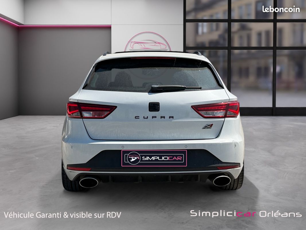 SEAT LEON 2.0 TSI 280 CUPRA CarPlay Toit ouvrant pano Sièges sport chauffants Garantie 12 mois (image 7)