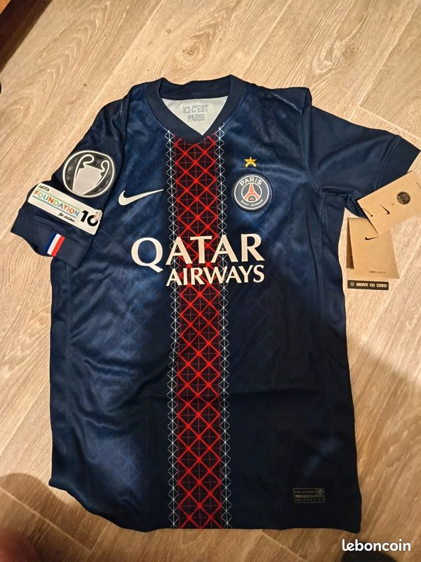 Maillot PSG Domicile Bleu 2025 - Neuf Avec Étiquettes