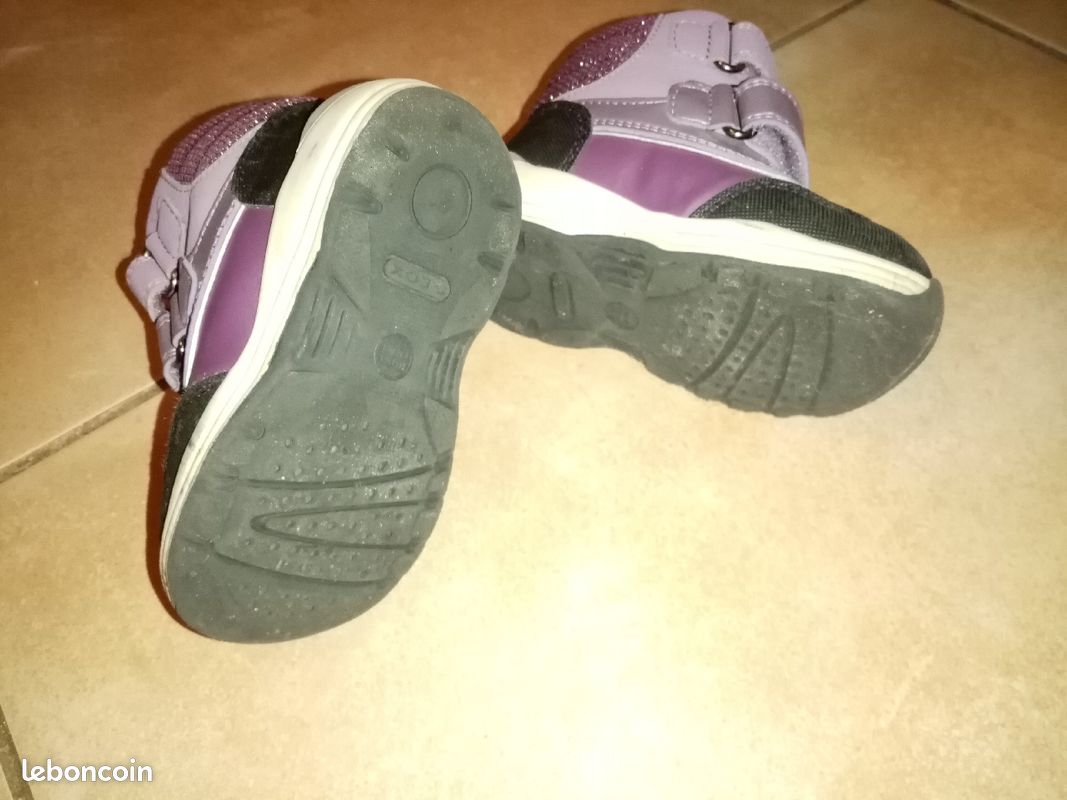 Chaussure rose fille Geox taille 21 (image 2)