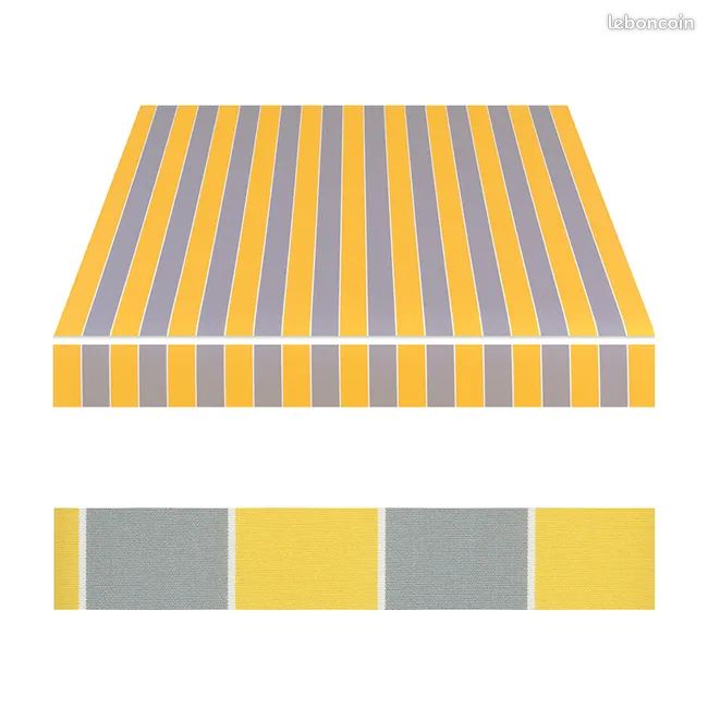 Toile de remplacement pour store banne L 2.95 x l 2.85 m - (image 7)