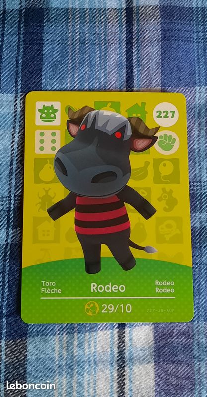 Animal Crossing Amiibo Card - Leif 208 - Series 3 - Nintendo à Châtillon Rhône 21561405