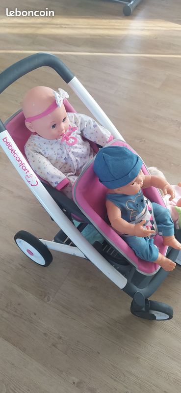 Poussette double bébé confort jouer Jeux Jouets