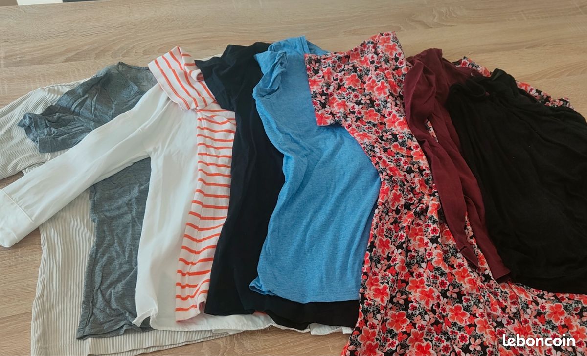 T-shirts lot de pièces Sandro/Camaïeu/Bonobo Vêtements