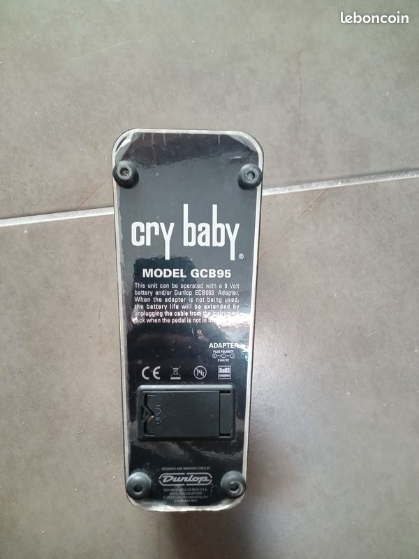 Pédale d'effet Wah wah Cry Baby Dunlop (image 3)
