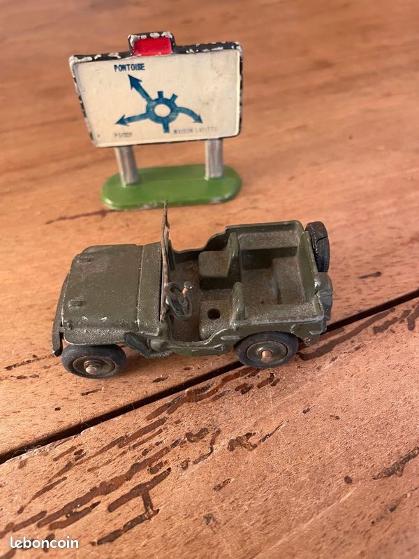 Dinky Toys Jeep Willys 80 B – Meccano, Miniature Ancienne