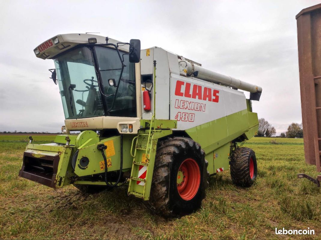 Claas lexion 480 a réparé - Matériel agricole