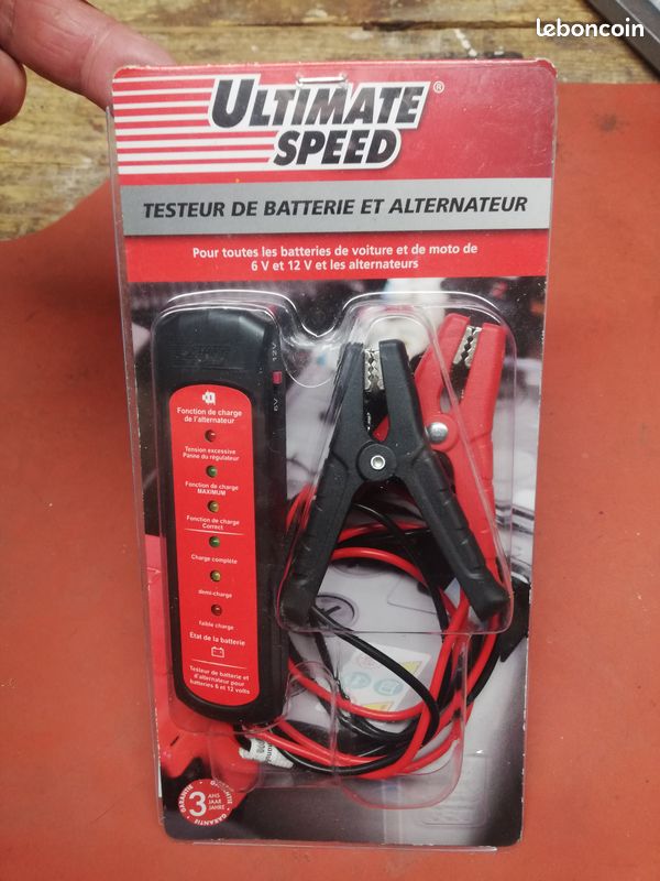 Testeur De Charge Batterie Et Alternateur Automatique ATE-81091 - NEUF