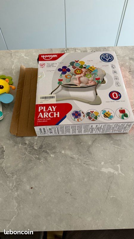 Arche de poussette Gaethra, mobile musical pour berceau en forme d