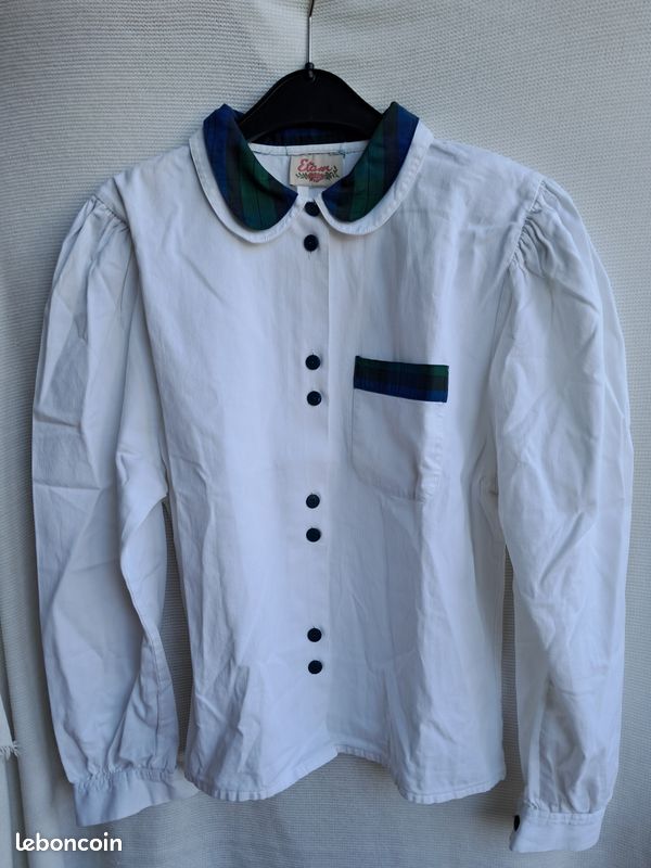 Chemisier col claudine Vêtements