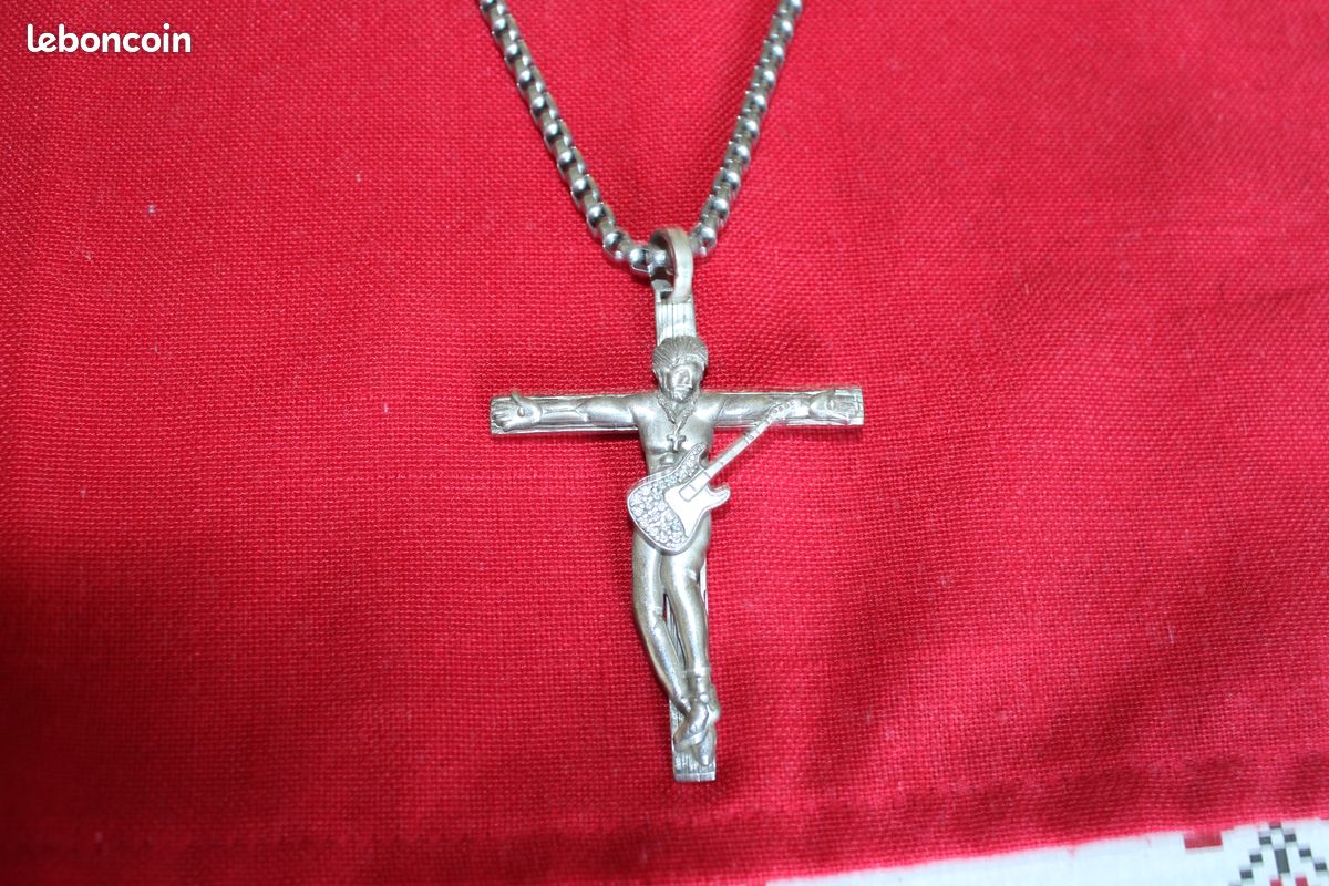 Pendentif Johnny Hallyday (image 1)