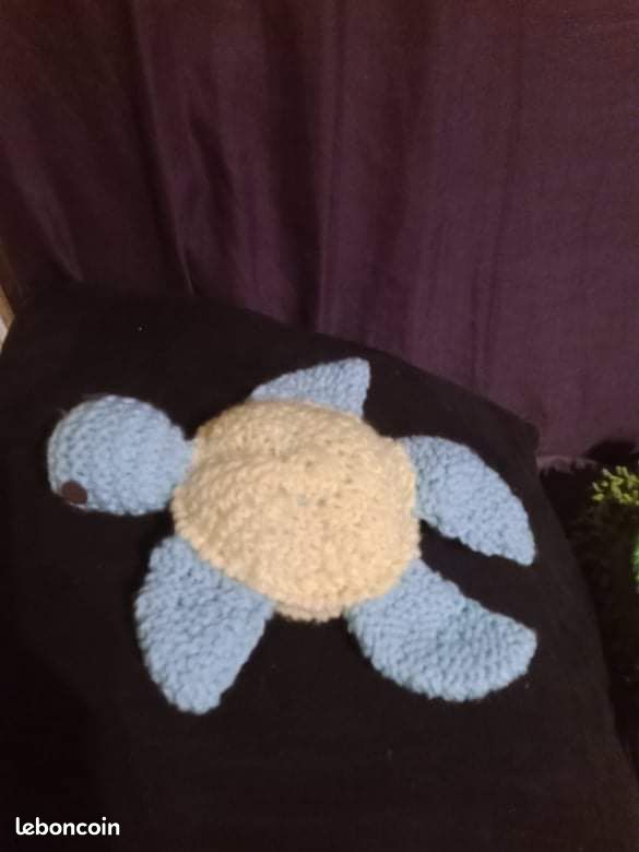 Tortue au tricot fait main (image 2)