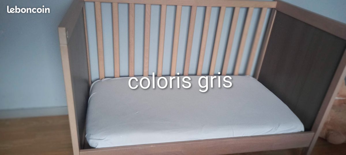 Drap housse (pour lit bébé/jeune enfant) (image 3)