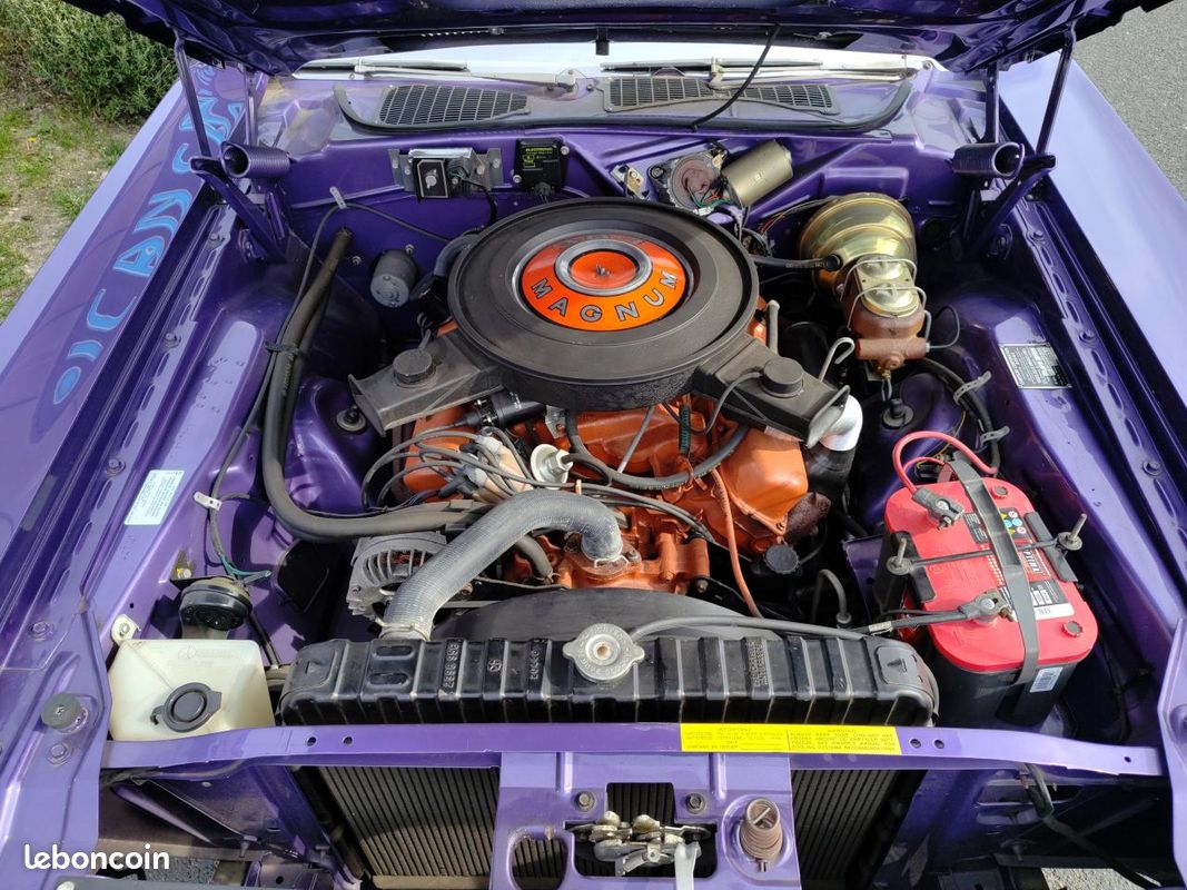 Dodge challenger big block 383, origine france (image 12)