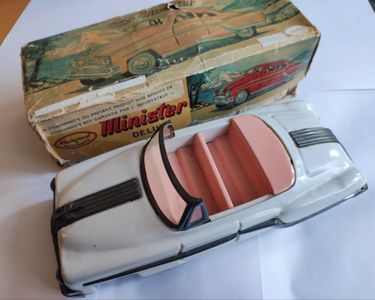 Majorette Voiture Miniature Deluxe 60 Ans - 7,5 cm, Boîte Métal