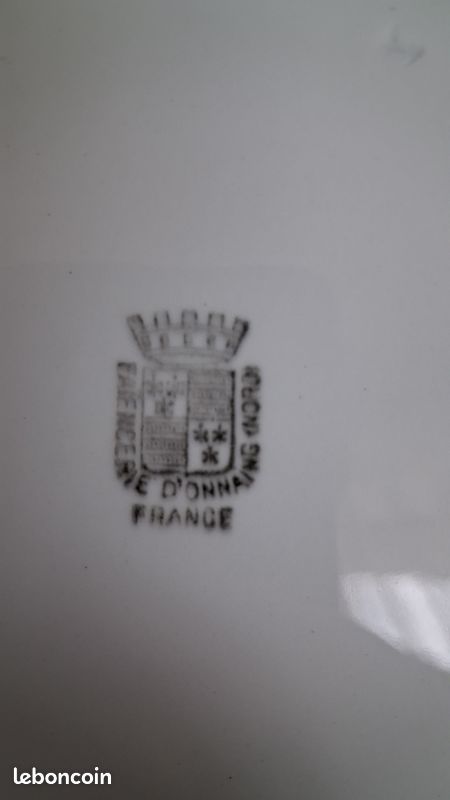 Assiettes plates blanches (image 2)