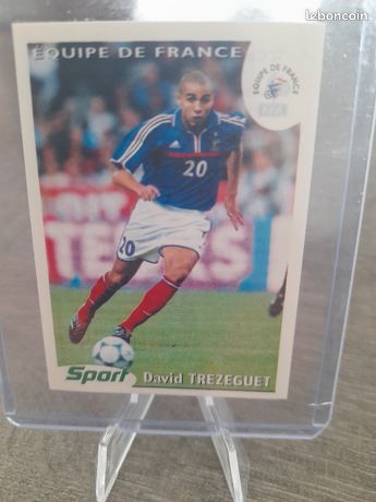 Carte Panini David Trezeguet – Équipe De France – 1998 à 2002 – N°68