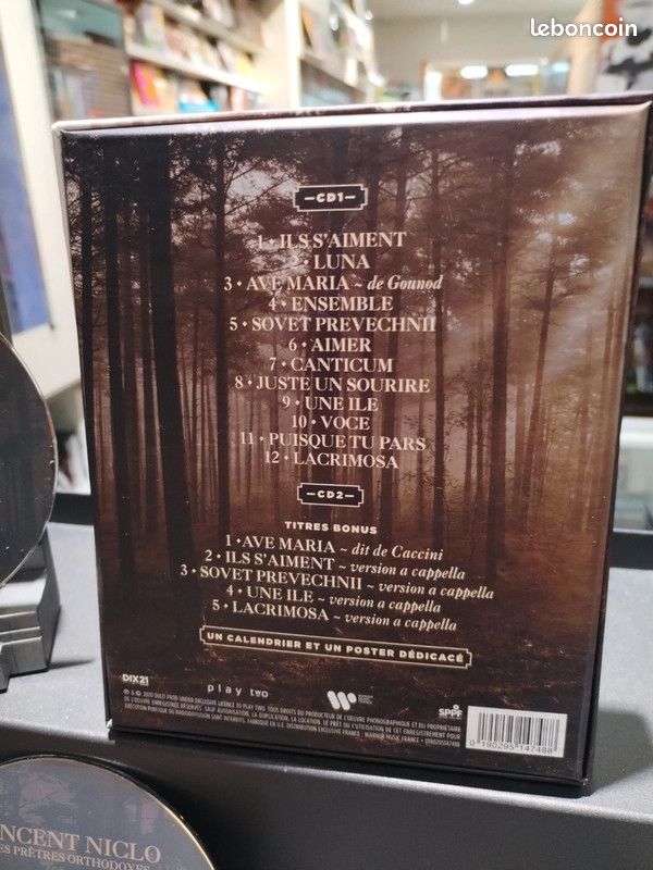 Coffret double CD Vincent Niclo & Les Prêtres Orthodoxes (image 2)