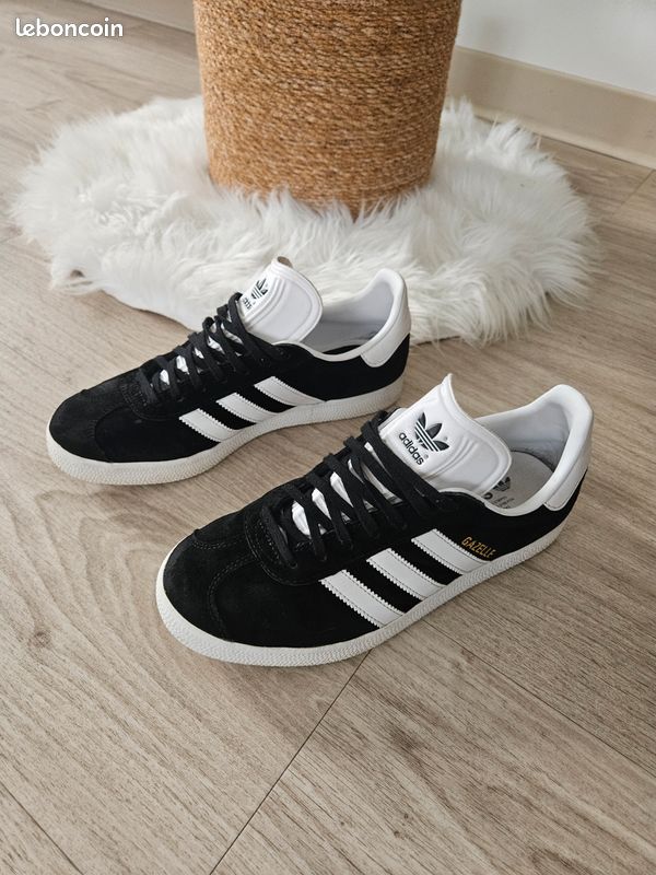 adidas gazelle silver green womens Baskets adidas Originals Gazelle Femme Noir  NG SPORT