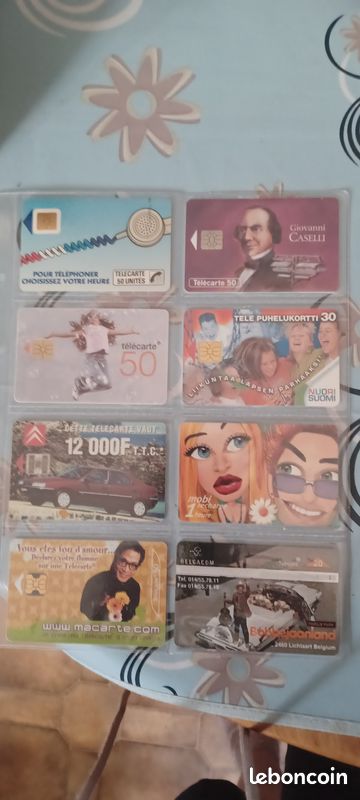 149 CARTES TELEPHONIQUES Très bon état - Collection