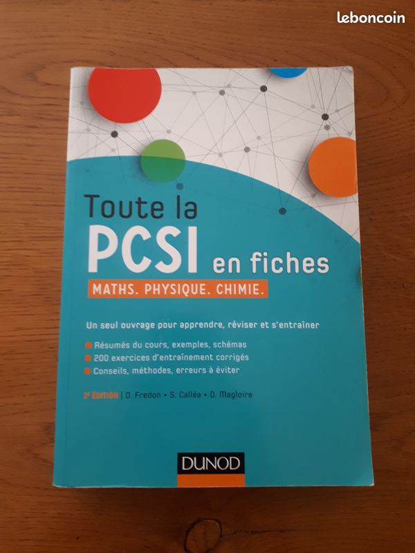 Livre prépa PCSI (image 1)