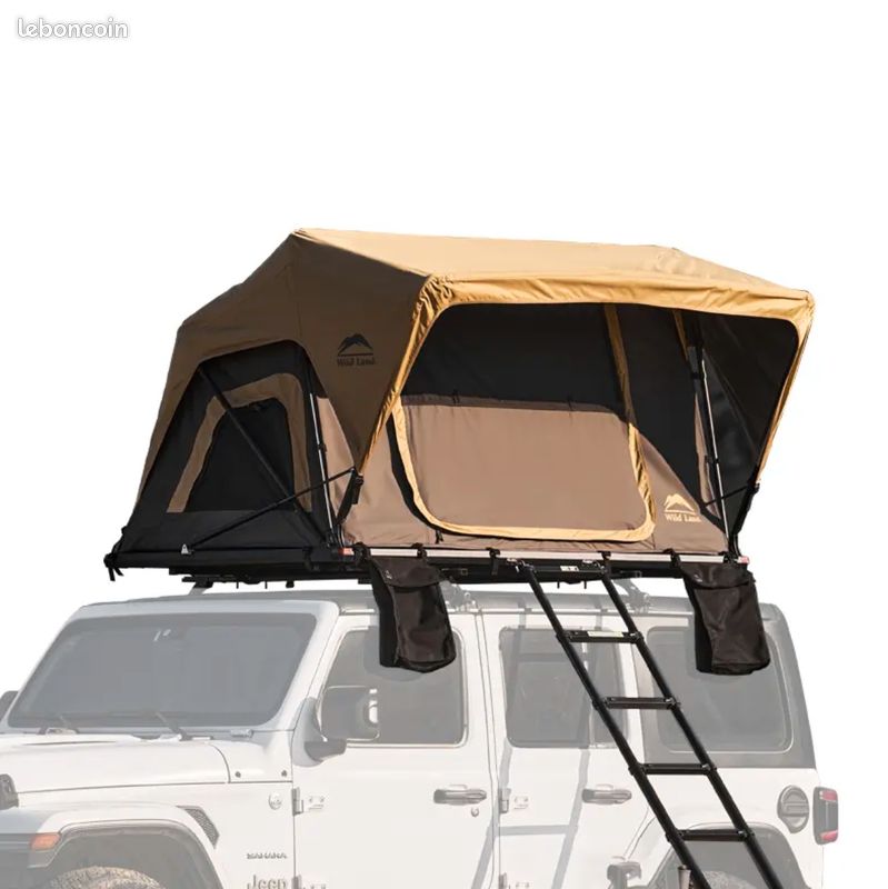 Tente de toit de voiture d'extérieur Couverture en PVC Tente pliante à toit soup