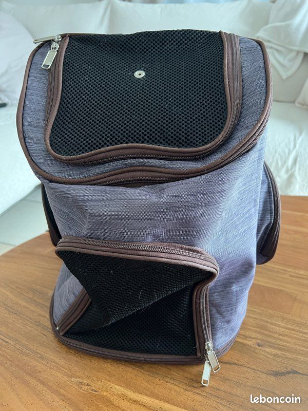 Sac à dos pour transport chat (image 2)