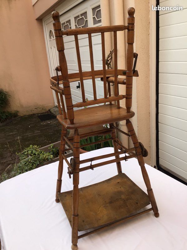 Grande Chaise De Poupée Bru/Jumeau – XIXe – France