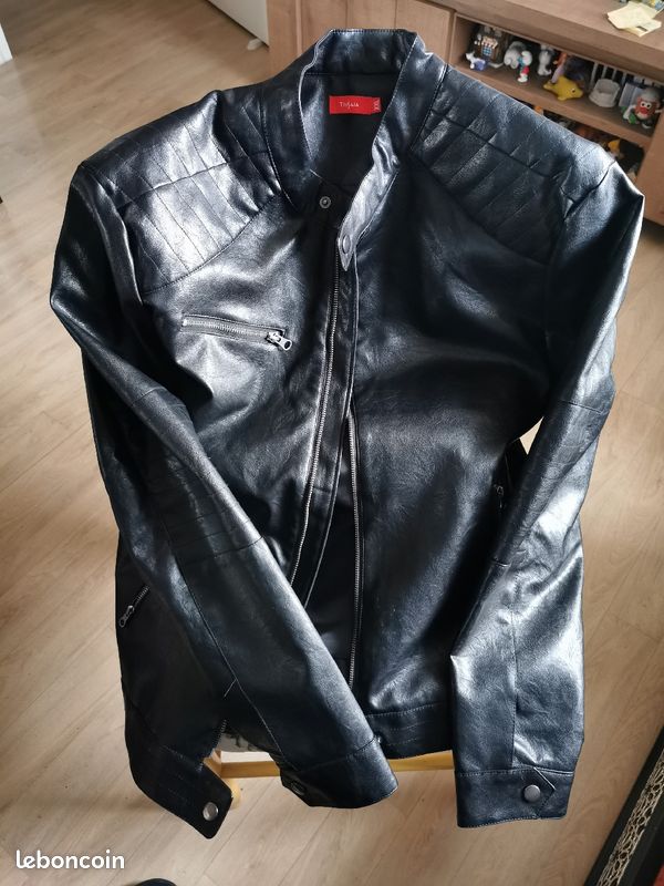 Veste cuir Neuve (image 3)