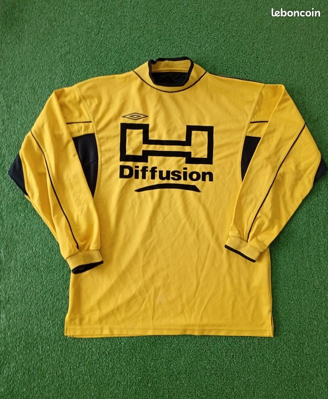 Maillot De Football Umbro Vintage Modèle Années 80 Maglia Taille L Adulte