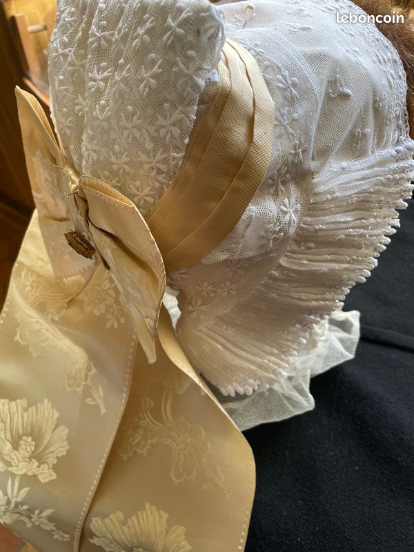 Coiffe Cérémonie Ceibo En Sisal écru - Taille Unique - Style Ethnique - Neuf Avec étiquettes