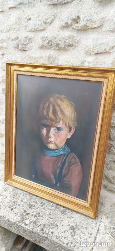 Tableau larmes d'enfants (image 3)