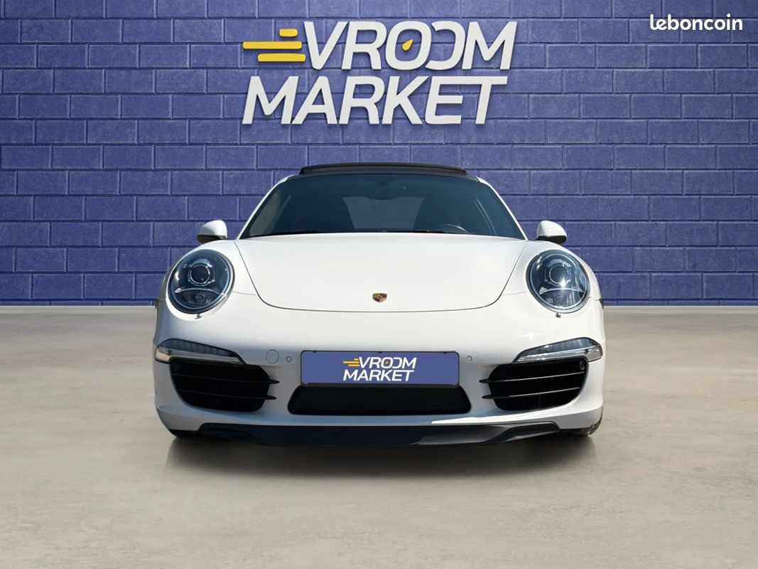 PORSCHE 911 (991.1) Coupe 3.8 400ch Carrera S PDK - Sport Chrono Plus - Cuir étendu - TO - Echappement sport (image 8)