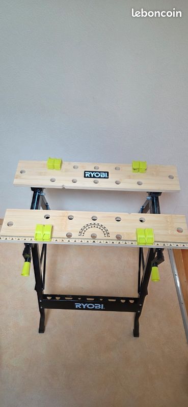 Ryobi - Etabli De Métier Pliable En Métal 600x570x760mm - Rwb03 pas cher