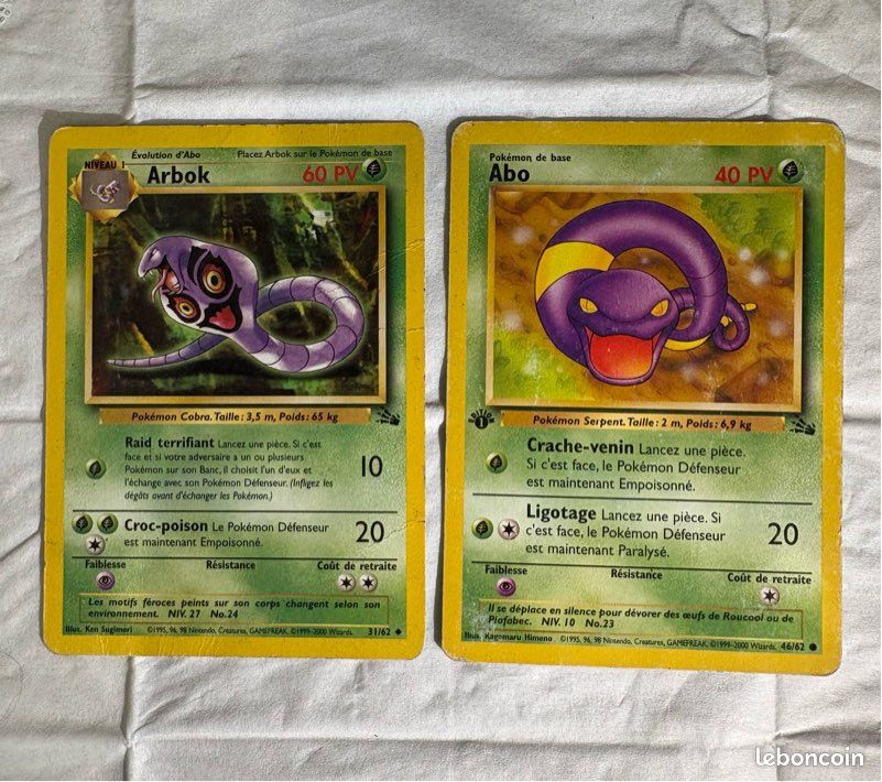 1995 arbok pokemon card value A wild 1st edition dark arbok appeared Did you know that every dark arbok is actually an error card? (See last pic) it says 1999-23000 instead of 1999-2000!