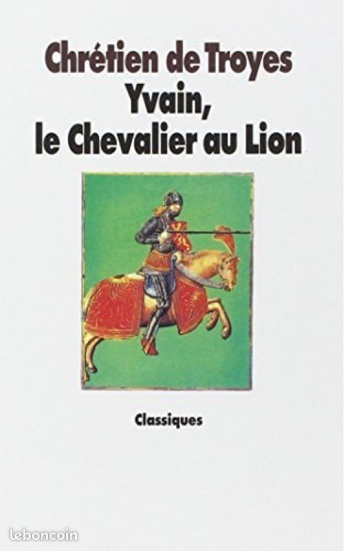 Chrétien de Troyes Yvain le chevalier au lion (image 1)